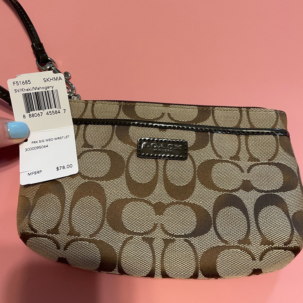 Brand new couch wristlet